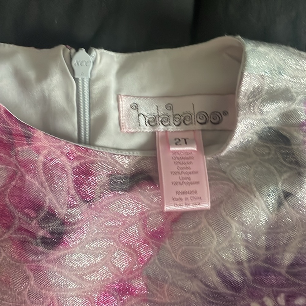 Halabaloo dress with tulle for girls, size 2T - Picture 3 of 5